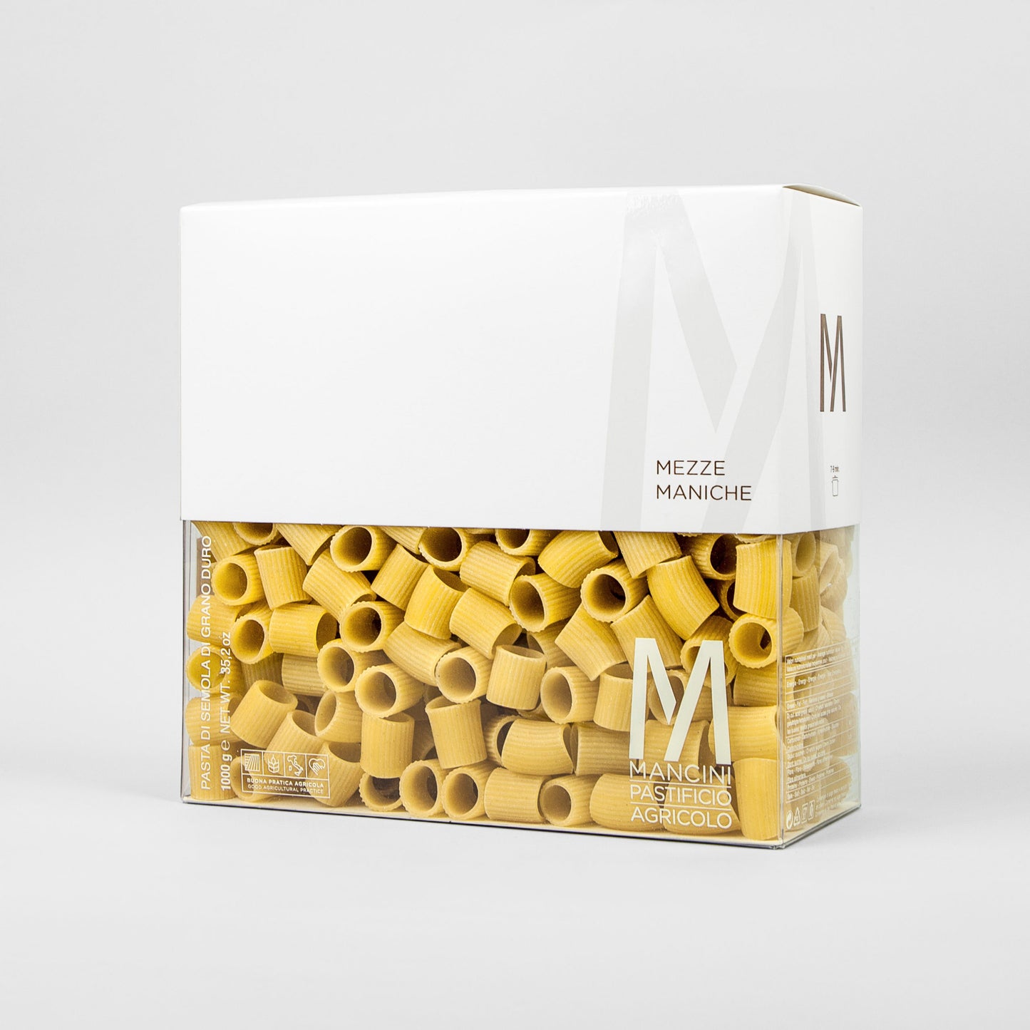 Mancini – Pasta Artigianale Mezze maniche 1kg