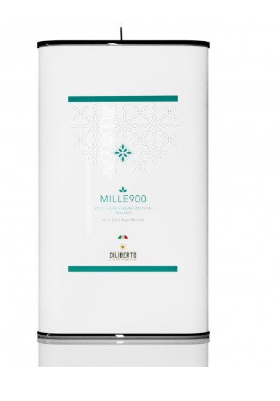 Mille900 Extra – Olio extravergine di oliva di Sicilia in lattina Lt 5 Diliberto